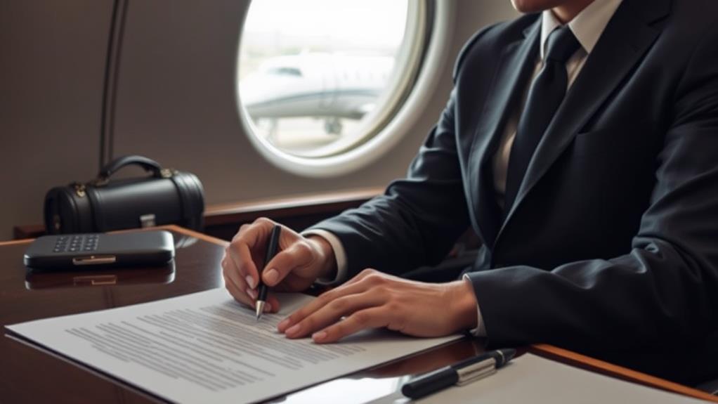 finalize business agreement terms