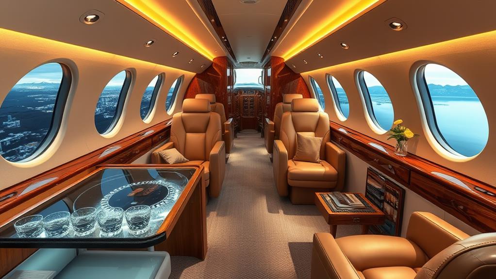 high end living space features