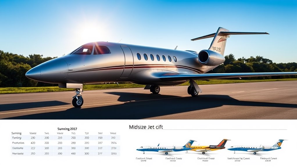 midsize jets for private travel